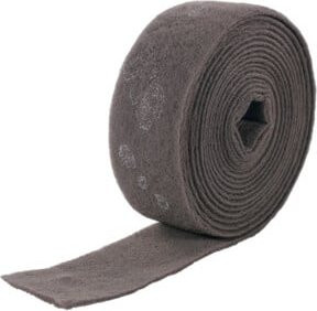 3M Scotch-Brite Schleifvlies-Rolle Grau, Breite: 11,5 cm, Länge: 10 m, Vliesstruktur: 1000 - Bild 1