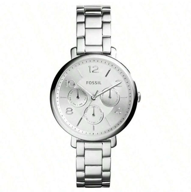 Fossil Armbanduhr, Quarz, Edelstahl, Weiß, Damen - Bild 1