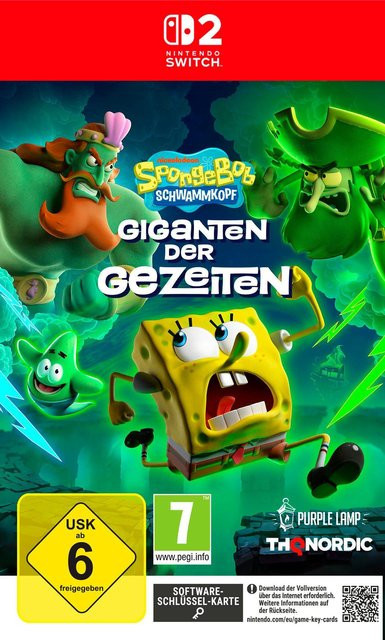 SpongeBob Schwammkopf: Giganten der Gezeiten für Nintendo Switch – Action-Adventure Platformer - Bild 1