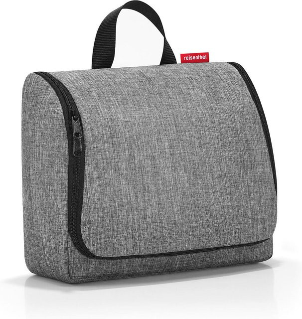 Reisenthel Cosmetics Toiletbag XL Twist in Silver/Grey, B/T/H: 28,0 x 23,0 x 10,0 cm - Bild 1