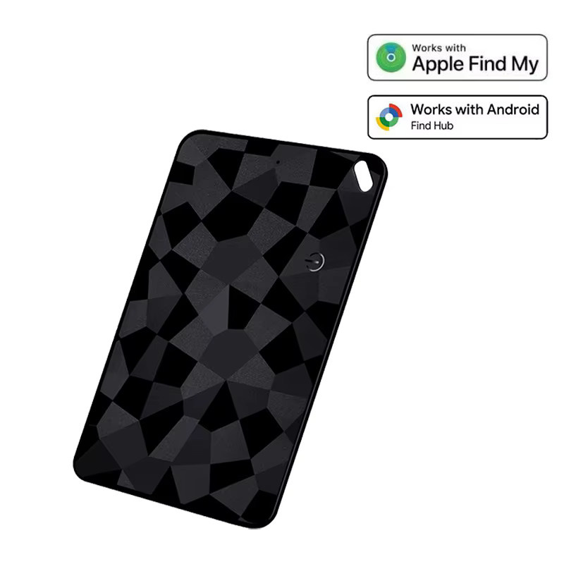 leapii 1-4er-Pack smarter Brieftaschen-Tracker in Schwarz, wiederaufladbare Tracker-Karte kompatibel mit iOS Find My App und Android Google Find My Device - Bild 7
