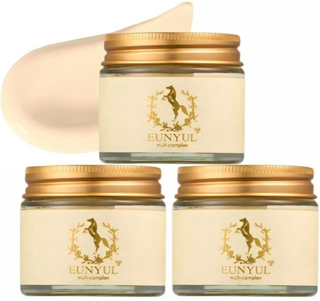 EUNYUL Pferdeölcreme, 3 x 70g, für trockene Haut - Bild 1