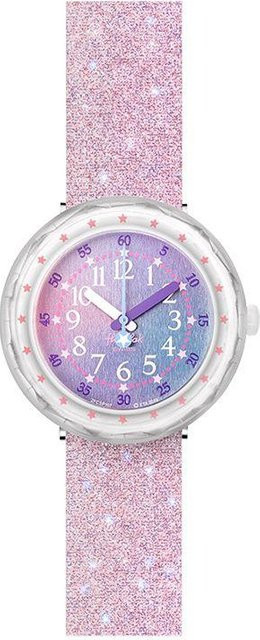 Swatch Kinderuhr, Quarz, Kunststoffgehäuse, Silikonarmband, Rosa - Bild 1
