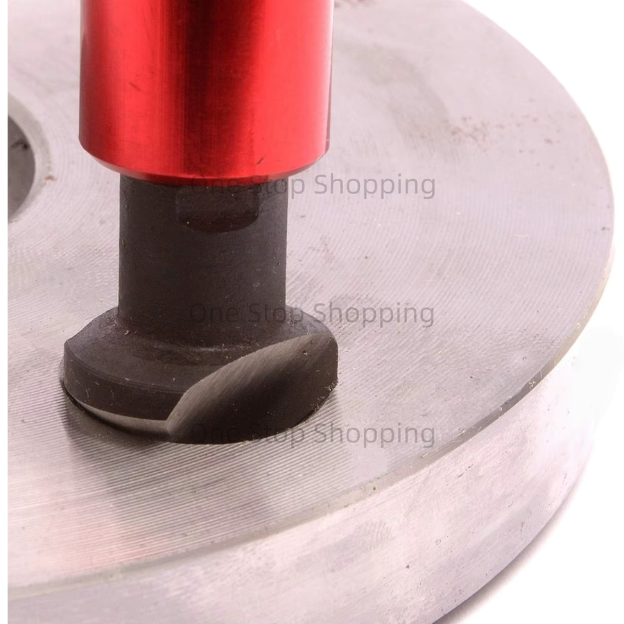 Senker-Entgratungs-Handreibahle aus gehärtetem HSS-Stahl für Metall, Kupfer, PVC und 3D-Druck mit ergonomischem Griff in Edelstahl-Optik - Bild 6