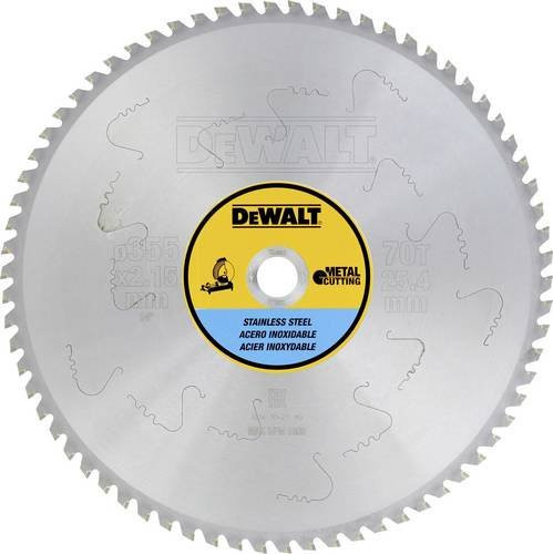 DEWALT DT1921-QZ Kreissägeblatt für Metall, Silber, Durchmesser: 355 mm, Bohrung: 25,4 mm - Bild 1