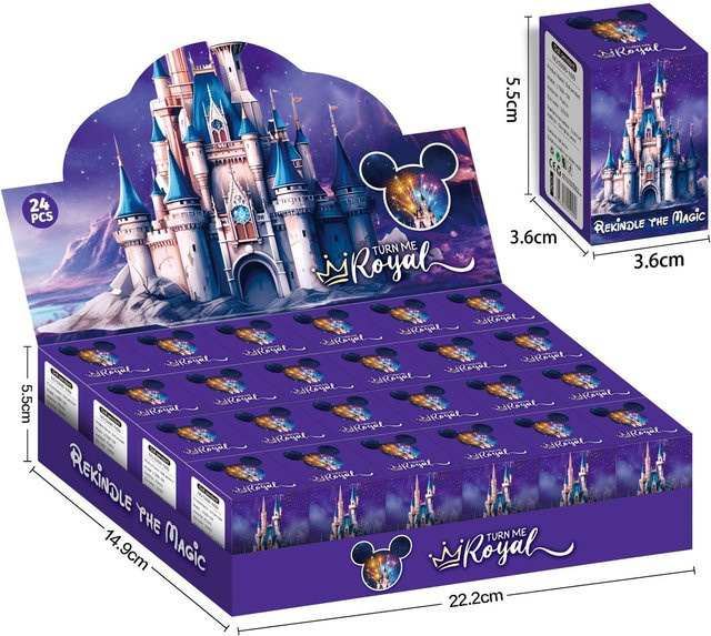 Disney Serie 24, Puppen-Schlüsselanhänger, Blindbox, 24-teiliges Set - Bild 1