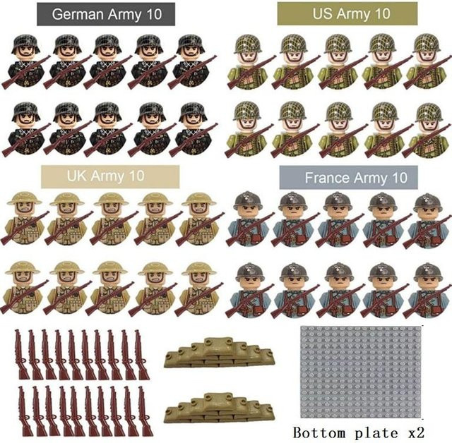 Yiran toy Militärserie Puppenbausatz, Figuren, Lernspielzeug - Bild 1