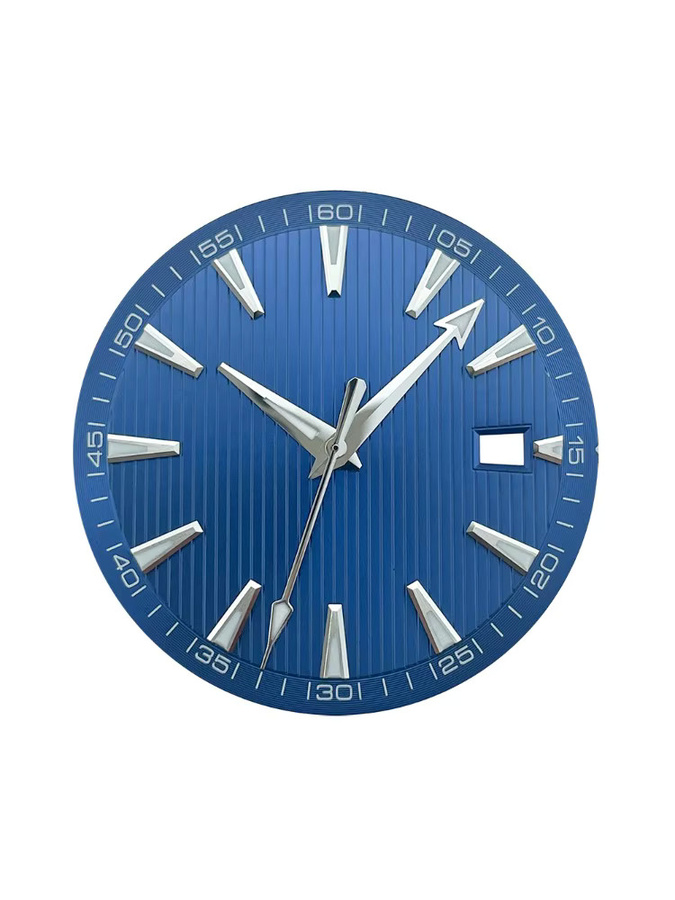 PHYLIDA Zifferblatt Zeiger Teile, 33,2 mm, Blue Lume, Blau - Bild 2