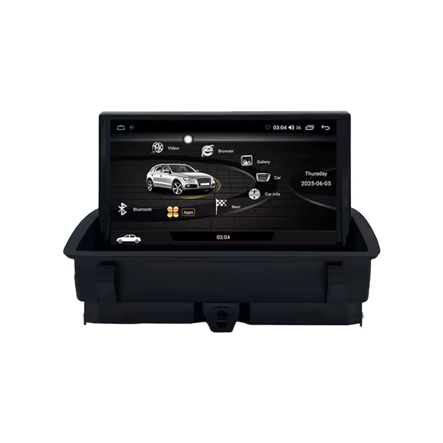KJ-NAVI Multimedia Radio für Audi Q3 2011 - 2018 mit Android 14, 8 Zoll Touchscreen, Wireless CarPlay, GPS und WIFI in Schwarz - Bild 5