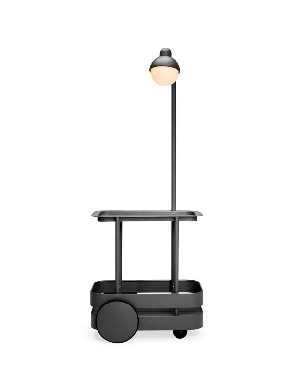 Fatboy Jolly Trolley Servierwagen aus Metall in Schwarz Matt - Bild 2