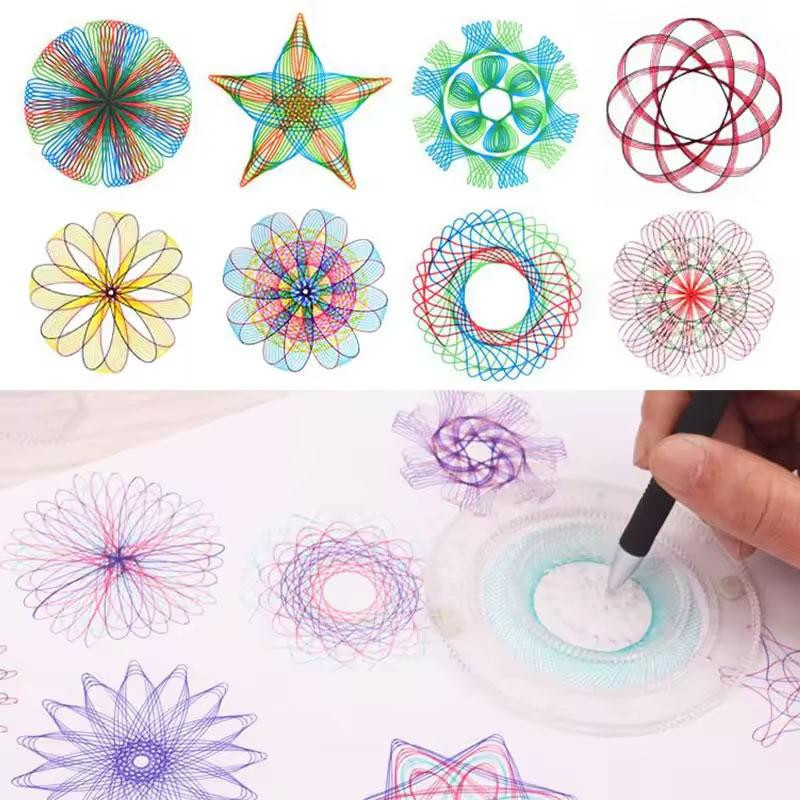 Discover Intime Spirograph Zeichenspielzeug 22-teiliges Set - Bild 3