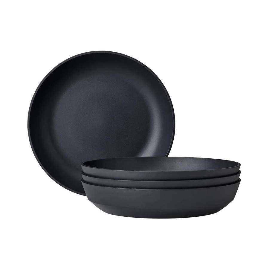 Mepal Silueta Suppenteller 4er Set in Black, Durchmesser: 21 cm - Bild 2