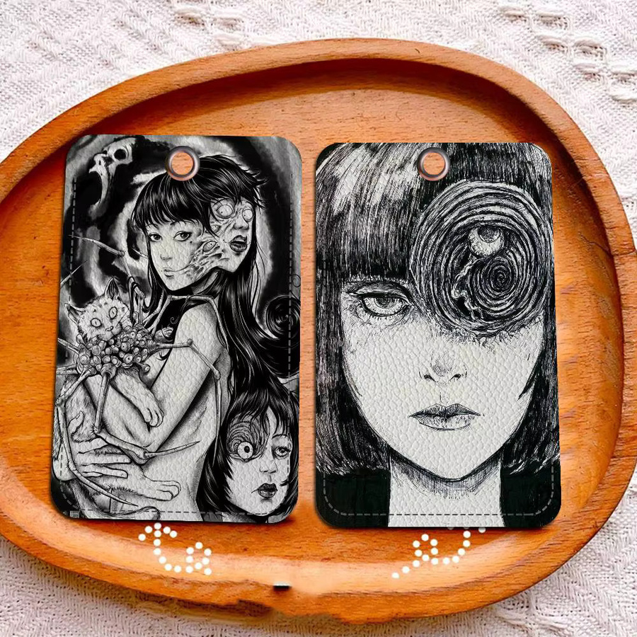 Junji Ito Horror Kartenhalter aus Kunststoff in Multicolour für Essenskarten, Buskarten oder Arbeitskarten - Bild 5