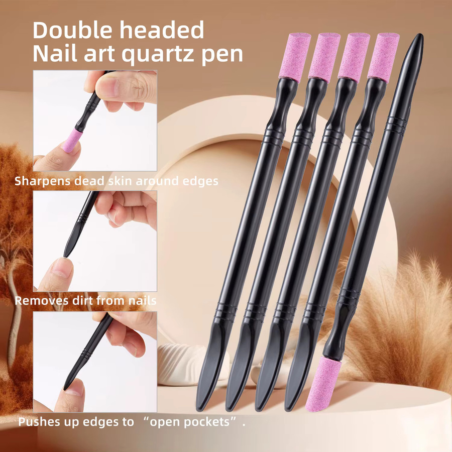 LUSLUKING Quarz Stift Nagelhäutchen Drücker, Unisex - Bild 5