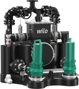 Wilo Abwasserhebeanlage EMUport CORE 60.2-40/540 in Schwarz - Bild 1