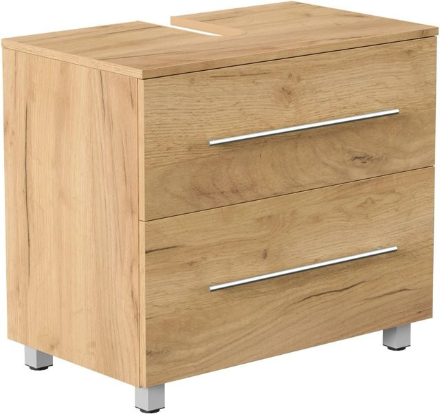 Posseik Unterbau Mondial Universal auf Standfüßen in Eiche Gold, Breite: 70 cm, Höhe: 63 cm, Tiefe: 41,6 cm - Bild 1