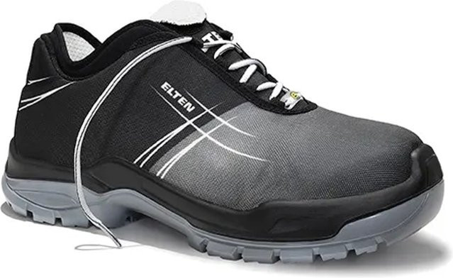 Elten Sicherheitshalbschuh Dialution Low ESD S3 in Schwarz-Grau Größe 43 - Bild 1
