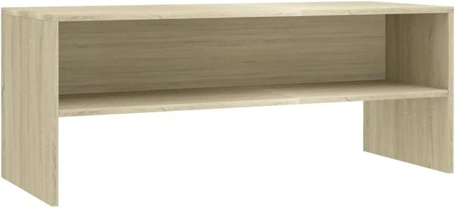 vidaXL TV-Schrank aus Holzwerkstoff in Sonoma-Eiche, B/T/H: 100 x 40 x 40 cm - Bild 1