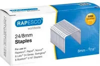 RAPESCO Heftklammern 24/8 aus Stahl in Silber - Bild 1