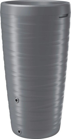 Waterform Regentonne Maze Grau, B: 59,3 cm, H: 114,0 cm, 240 l