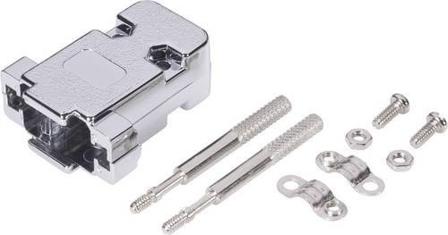 BKL Electronic Polzahl 25 Kunststoff metallisiert 180 Grad Silber 10120070 - Bild 1