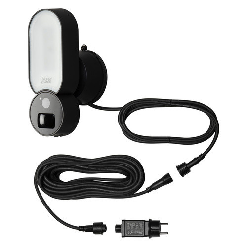 Konstsmide Smartlight 12V Außenleuchte in Schwarz mit LED und Bewegungsmelder, B/H/T: 7,5 x 17,5 x 8,5 cm - Bild 4