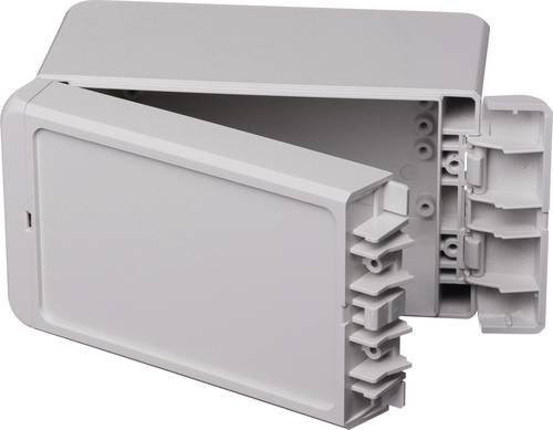 Bopla Bocube Industrie-Gehäuse aus ABS in Lichtgrau RAL 7035, B/T/H: 8,0 x 15,1 x 9,0 cm - Bild 1