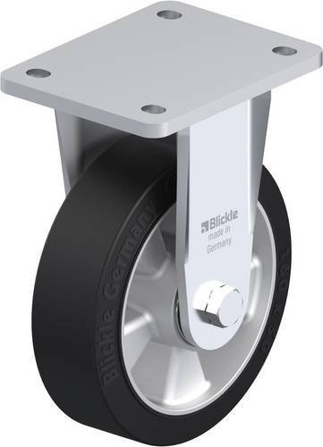 Blickle Bockrolle BO-ALEV 160K in Schwarz/Grau mit 160 mm Rad-Durchmesser und 400 kg Tragfähigkeit - Bild 1