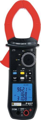 Chauvin Arnoux F407 Digitale Stromzange mit Datenlogger CAT IV 1000V in Rot - Bild 1