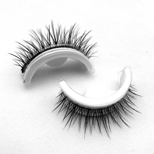 NATAWA Falsche Wimpern, 3D-Nerz-Wimpern, Black, Unisex - Bild 1