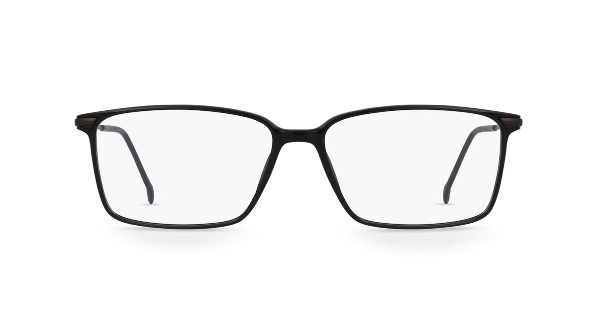 Fielmann COMFORT 091 Korrektionsbrille, Vollrand, Quadratisch, TR90, Herren, schwarz - Bild 1