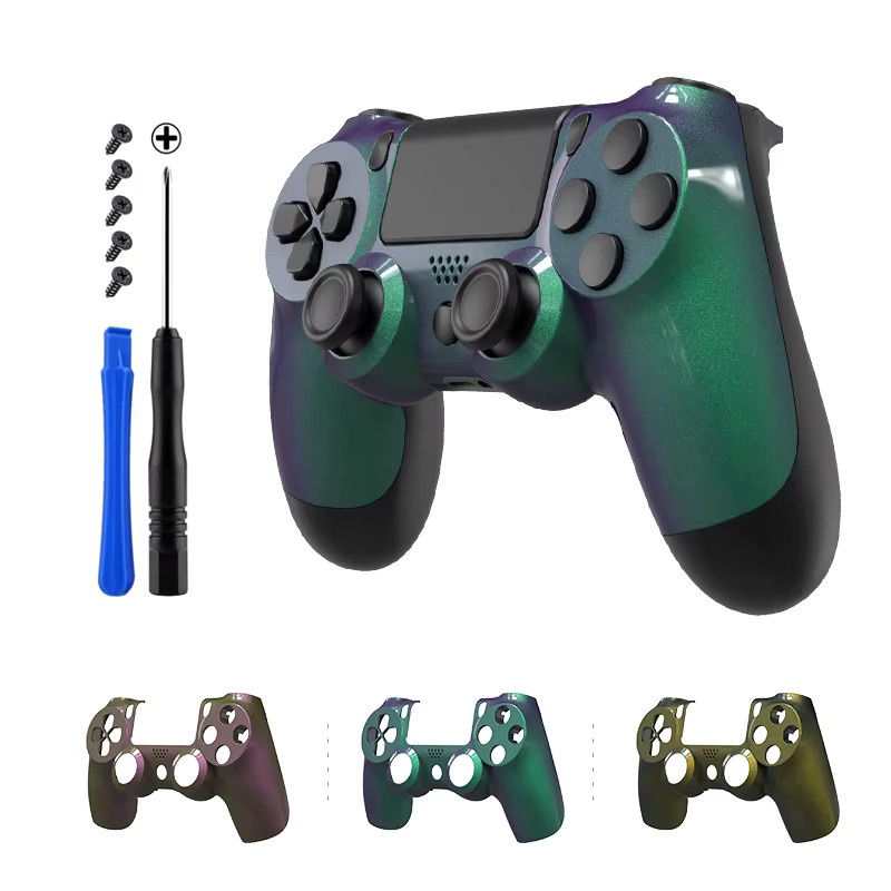 DATA FROG Chameleon Color Shift Frontplate Ersatz für PS4 Slim Controller JDM-040 in Multicolour - Bild 7
