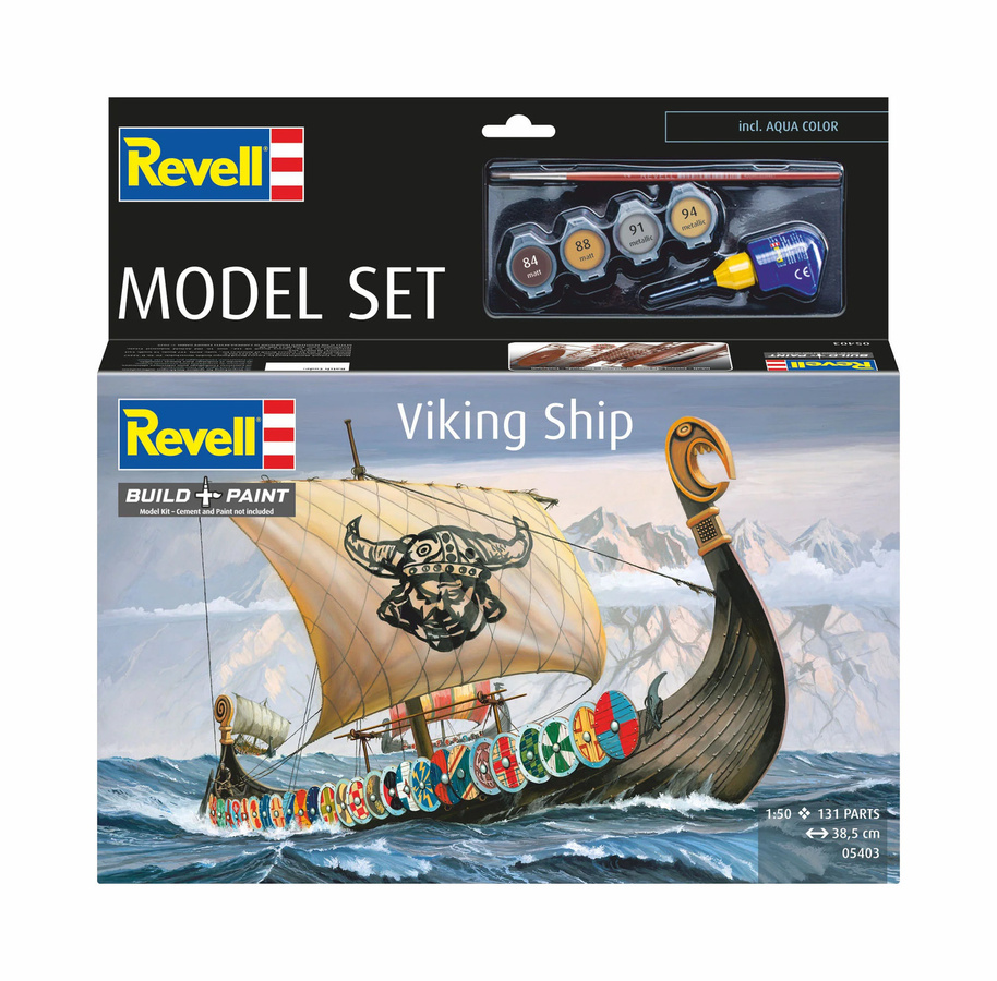 Revell Viking Ship, Model Set, Piraten, 1:50, Kunststoff - Bild 5