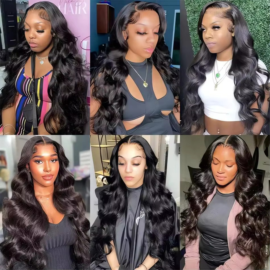 Happy Monday Body Wave Echthaar Perücke, 30-36 Zoll, Damen - Bild 6