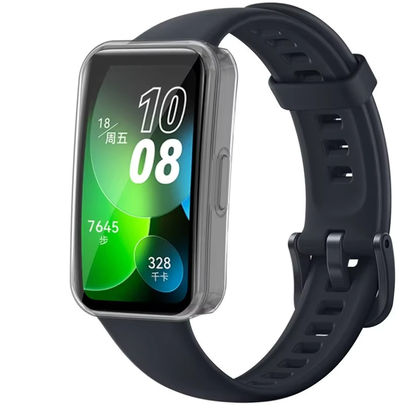 Transparente TPU Schutzhülle mit Display-Schutz für Huawei Band 9 und Huawei Band 8 - Bild 5