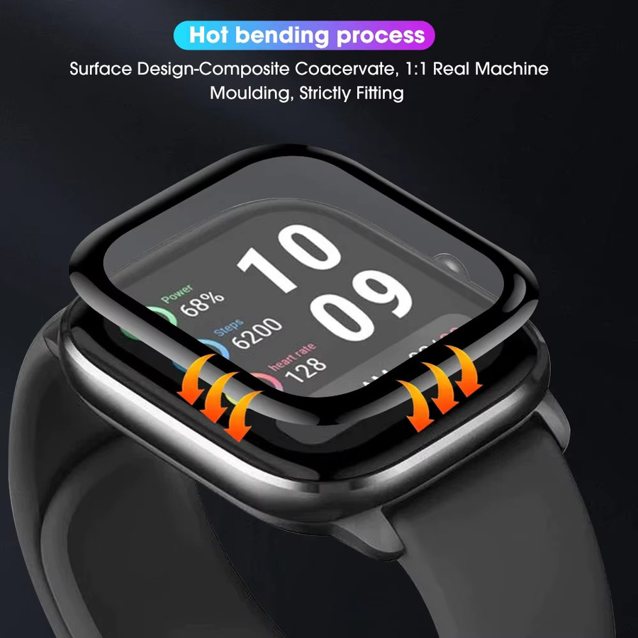 Xiaomi Schutzfolie für Mi Band 8 Pro 8Active und Mi Band 9 Pro, gebogene weiche Folie zur vollständigen Abdeckung, transparent - Bild 3
