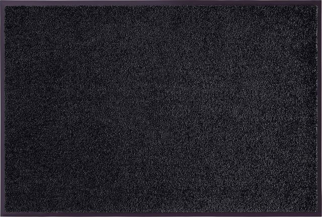NYVI Fußmatte Wash & Clean, wetterfest und rutschfest, Schwarz, B: 90 cm, T: 150 cm - Bild 1