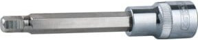 KS Tools CHROMEplus Bit-Stecknuss Innensechskant lang 6mm, 3/8 Zoll, Silber - Bild 1