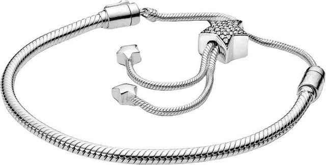 Armband 925 Silber, weiß, Damen, 28 cm - Bild 1
