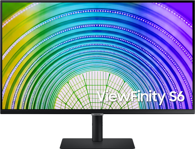 Samsung ViewFinity S6 S60UA WQHD Monitor 32 Zoll Schwarz 75Hz - Bild 1