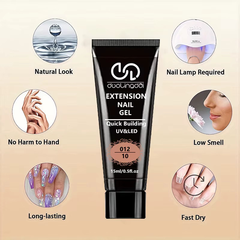 DUOLINGDAI Poly-Nagelverlängerungsgel, Unisex - Bild 2