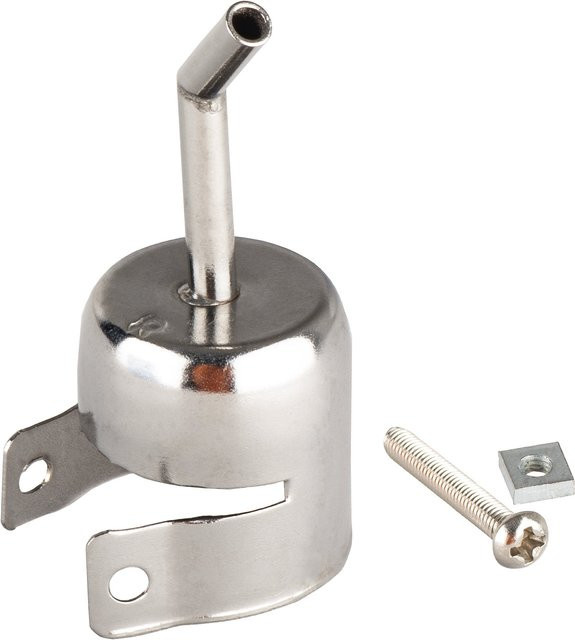 Relife Heißluftdüse 857 in Silber aus Edelstahl mit 4mm Durchmesser - Bild 1