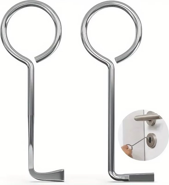GUHE Universeller Tragbarer Drehmomentschlüssel für Outdoor-Türöffnung in Silber - Bild 1