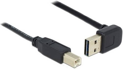 Delock USB 2.0 Kabel mit USB-A und USB-B Stecker Schwarz 3,00 m - Bild 1