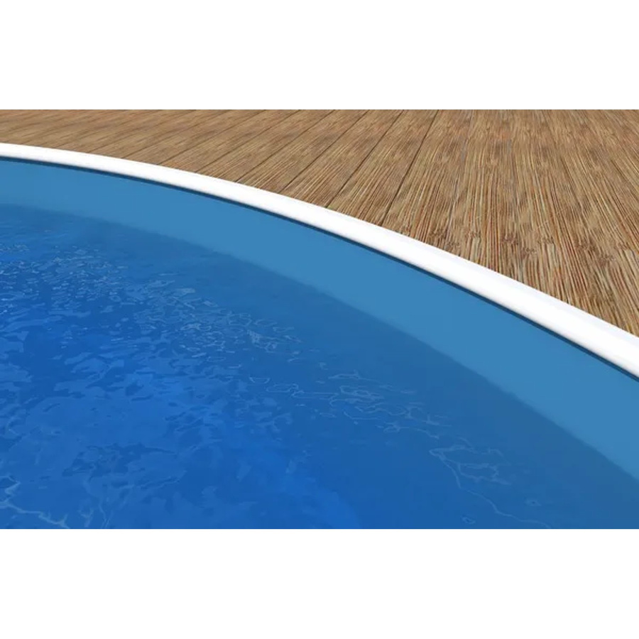 Mountfield Azuro Poolfolie Oval in Blau, Stärke 0,5 mm, B: 570 cm, T: 370 cm, H: 120 cm - Bild 2