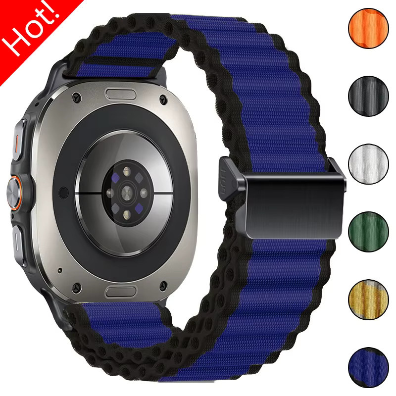 CAOWTAN Uhrenarmband Nylon, Samsung Galaxy Watch Ultra 2025, 47 mm, Unisex - Bild 4