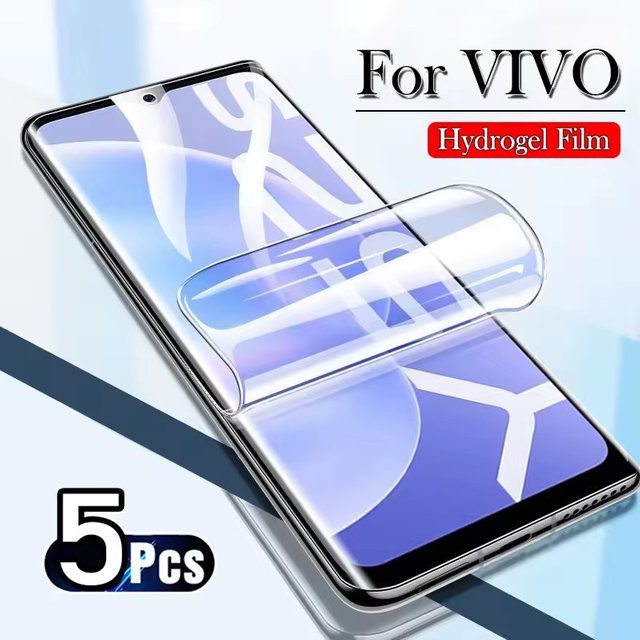 3-5 Stück transparente Hydrogel-Displayschutzfolien für Vivo V23 Pro Y100 Y200 Y02 Y02t Y03 Y18 Y36 V29e V25 Y28s T2x T2 - Bild 1