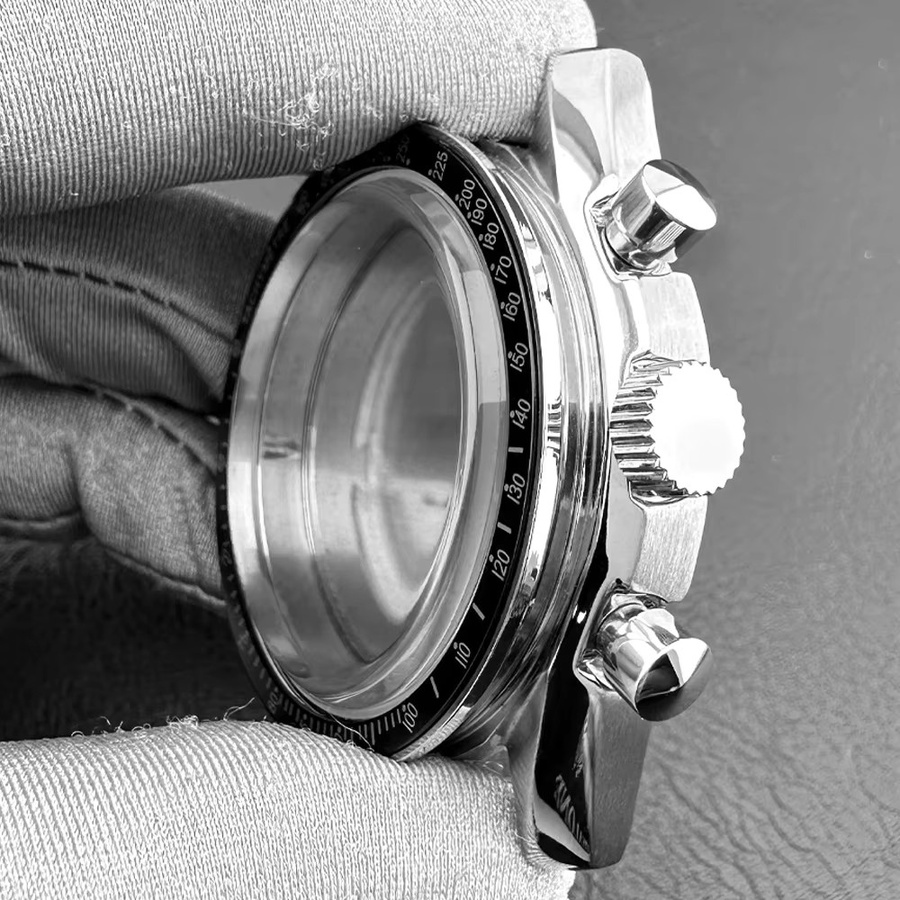 Herrenuhr Zubehör, Edelstahl, Silber, 40 mm, 20 mm Armband - Bild 3