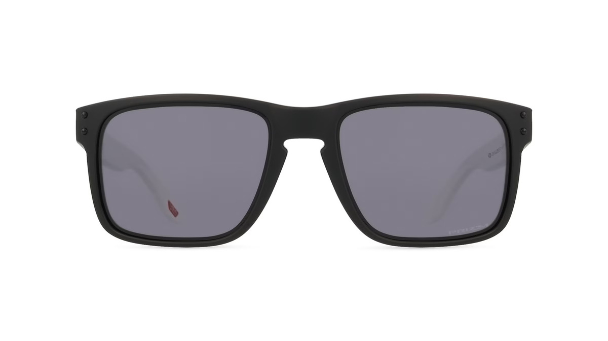 Oakley OO9102 Holbrook Sonnenbrille, Vollrand, Quadratisch, Kunststoff, Herren, schwarz, grau - Bild 1