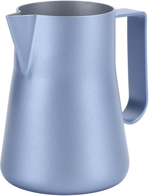 CosyHome Milchkännchen aus Edelstahl in Blau für Latte Art und Kaffee, 350ml - Bild 1